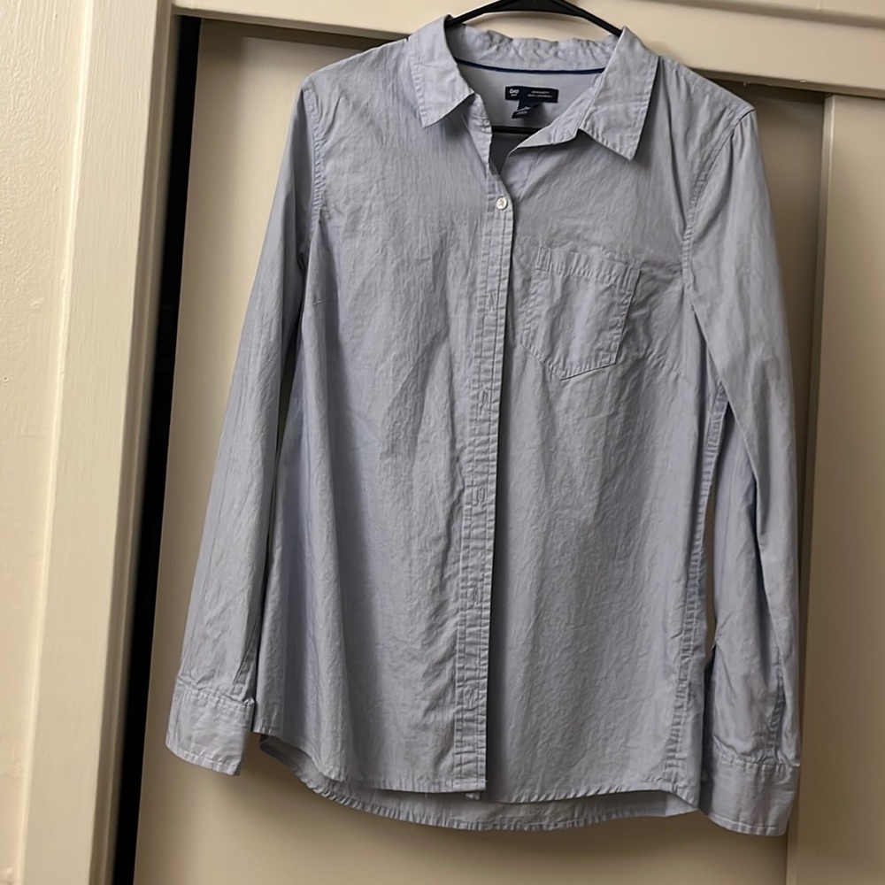 GAP boyfriend fit professional top